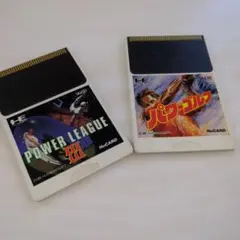 【お540】PCエンジン　スポーツゲーム2点まとめ売り