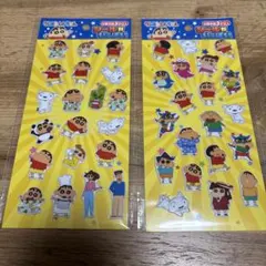 クレヨンしんちゃん ぷくぷく ぷっくり シール しんちゃん セリア