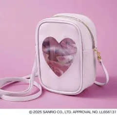 （お値下げ）スウィート3月号付録　マイメロ　クロミ　ハートクリアポシェット