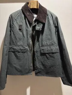 Barbour BEAMS別注 SPEY Lサイズ オイルドのサムネイル
