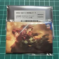 鬼滅の刃　冨岡義勇　全方位コレクション缶バッジ　竈門炭治郎　無限城編