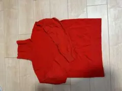 未使用＊ROPÉ PICNIC 赤 長袖ニットセーター 38