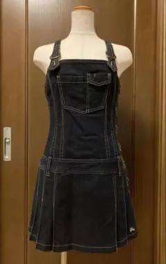 バーバリーブルーレーベル デニム サロペット サイズ36