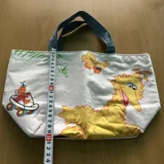 ビンテージ生地　ハンドメイド　トートバック　①