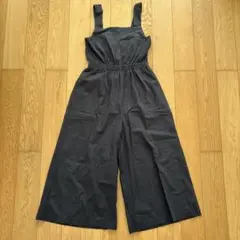 ブラック サロペット オールインワン