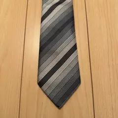 HERMES ネクタイ グレー エルメス