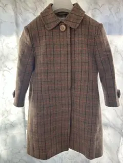 キッズ チェック柄コート 100cm
