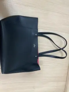 【MARY QUANT】　マリークワント　 ブラック ショルダーバッグ