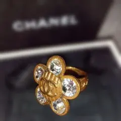 CHANEL リング　花