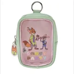 ズートピア　ニック　ジュディ　 ポーチ カラビナ付き　ディズニーストア