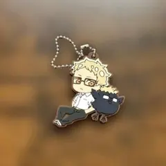 ハイキュー　ラバーストラップ　月島蛍　でふぉラバ