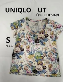 UNIQLO UT EPICE DESIGN 花柄 Tシャツ Sのサムネイル