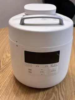 シロカ 電気圧力鍋 4L SP-4D131 ホワイト 新品未使用！！ - メルカリ