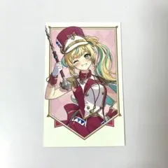 みたらし団 2周年 チェキ風カード 立伝都々