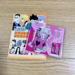 冨樫義博展 ハンターハンター BIGスクエア缶バッジ クロロ ヒソカ