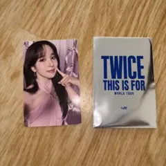 TWICE 海外限定 購入特典トレカ POPUP限定 ミナ