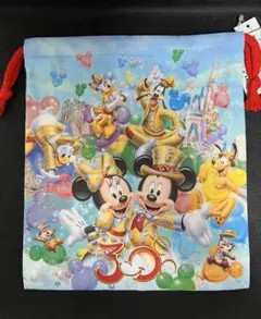 東京ディズニーリゾート 30周年ハピネスイヤー ミッキー＆ミニー 巾着