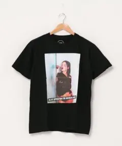 AMBIG グラフィックTシャツ ブラック