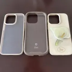 iFace iPhone13Proケース クリアデザイン 他3点セット