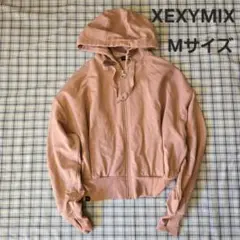 XEXYMIX ゼクシィミックス　フード付きジップアップ　Mサイズ トップスのみ