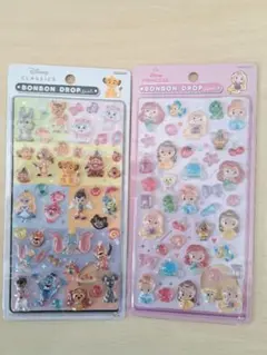 ボンボンドロップシール　クラシック、プリンセス　２点セット