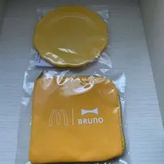 マクドナルド BRUNO コインケース 黄色