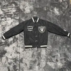 RAIDERS ウォームアップジャケット NFL gu レイダース XLサイズ - メルカリ