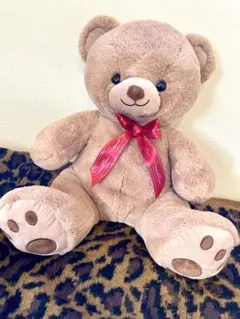 新年SALE極美品✨テディベア♪クマのぬいぐるみ 大きい 茶色 【即日発送】
