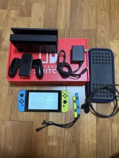 Nintendo Switch 本体 青/黄 Joy-Con