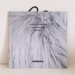 【希少　プレミア】DIESEL ショップ袋 紙袋 FUR ME FUR YOUのサムネイル