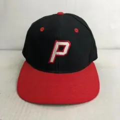ポロスポーツ ラルフローレン　90s 当時物 筆記体ロゴCAP 帽子 黒/赤 ポロスポーツ ラルフローレン 90s 当時物 筆記体ロゴCAP 帽子 黒/赤
