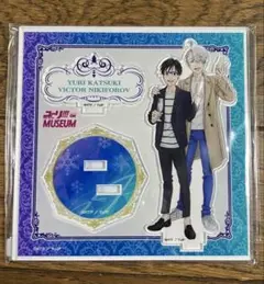 ユーリ!!! on ICE　MUSEUM　缶バッジ　ヴィクトル　勝生勇利 ユーリ!!! on ICE 勝生勇利 ヴィクトル 缶バッジ アニメイト