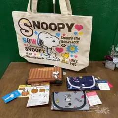 未使用 スヌーピー エコバッグ 保冷バッ セット