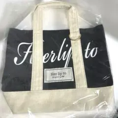 herlipto HLT Canvas Mini Tote ivoryルミネ限定 - メルカリ