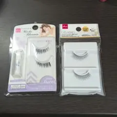つけまつげ 2種セット ミッシュブルーミン ダイソー