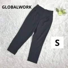 美品GLOBALWORK レディースカジュアルパンツ　ブラック　Sのサムネイル