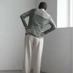 送料無料 【セレクトモカ】大人気 シアーラメトップス グレー