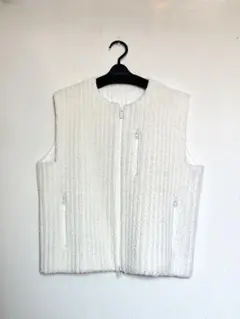 HOMME PLISSE オムプリッセイッセイミヤケ TUCKED ベスト - メルカリ