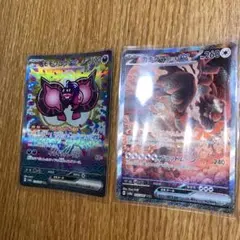 ガチグマ アカツキex SAR+モモワロウex SAR