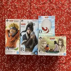 一番くじ NARUTO-ナルト- 波の国編　A B C D 上位賞4種セット