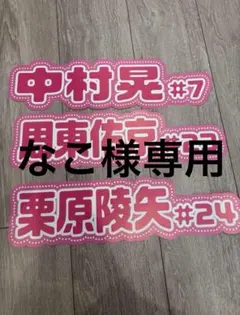 なこ様専用　ホークス　ピンクフルデー2025 推しネームボード