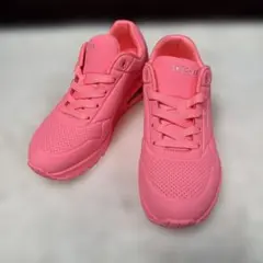 SKECHERS スケッチャーズ スニーカー ピンク 23 美品