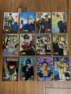 【希少激レア美品まとめ売り】冨樫義博 幽遊白書 カードダス 色々キラセット 2025年最新】カードダス 幽遊白書の人気アイテム - メルカリ