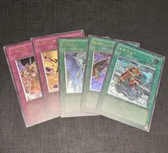 遊戯王　韓国　レリーフ　EEN　５枚セットのサムネイル