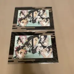 鬼滅の刃 イラストカードセット2枚セット