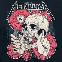 METALLICA スカルデザイン Tシャツ ブラック