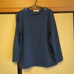 CROCODILE ネイビー 長袖Tシャツ