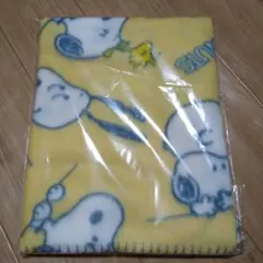 スヌーピー柄 ポリエステルブランケット 900mm×600mm
