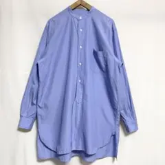 ⚫︎サイズ3！comoli コモリシャツ　バンドカラーシャツ