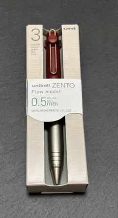 uni uniball ZENTO フローモデル3色ボールペン 0.5mm